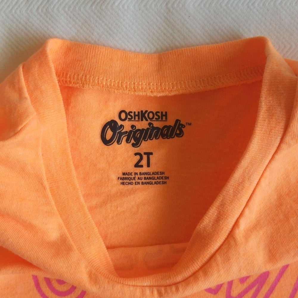 oshkosh b'gosh originals grandma graphic t-shirt 2T toddler girls - Picture 3 of 5